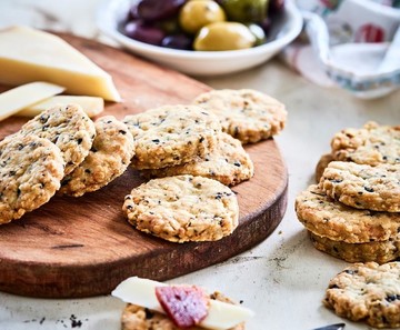 Olive, Rosemary & Cheese Biscuits